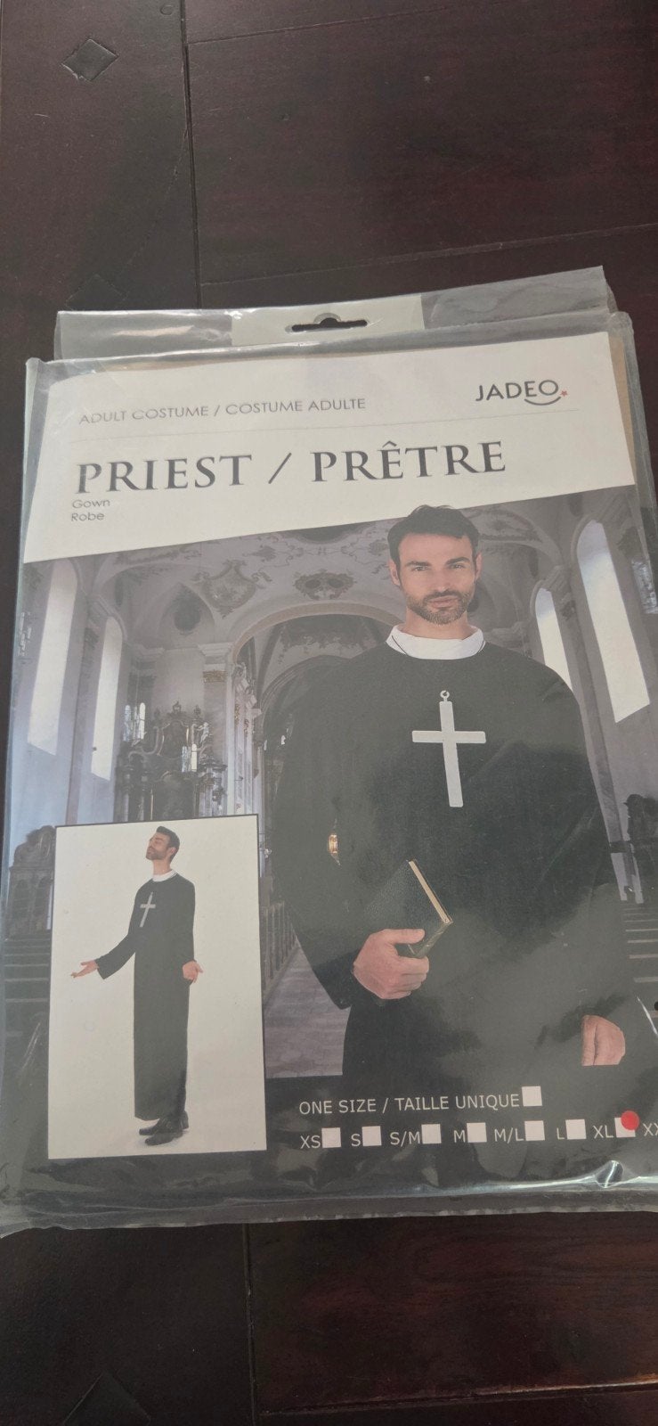 Priester Kostuum - Jadeo - maat XL, Ophalen of Verzenden, Nieuw, Kostuum, Carnaval