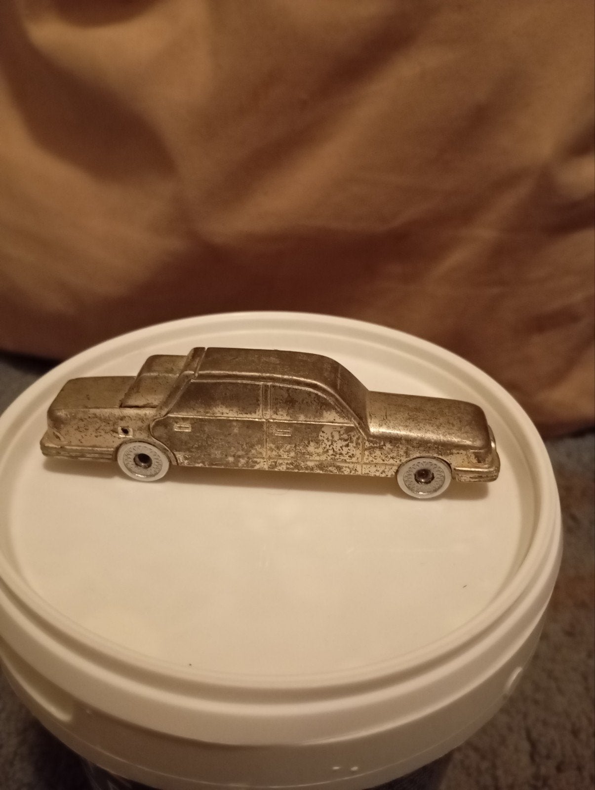 Vintage Aansteker USA Auto Slee izgst, Ophalen of Verzenden, Gebruikt