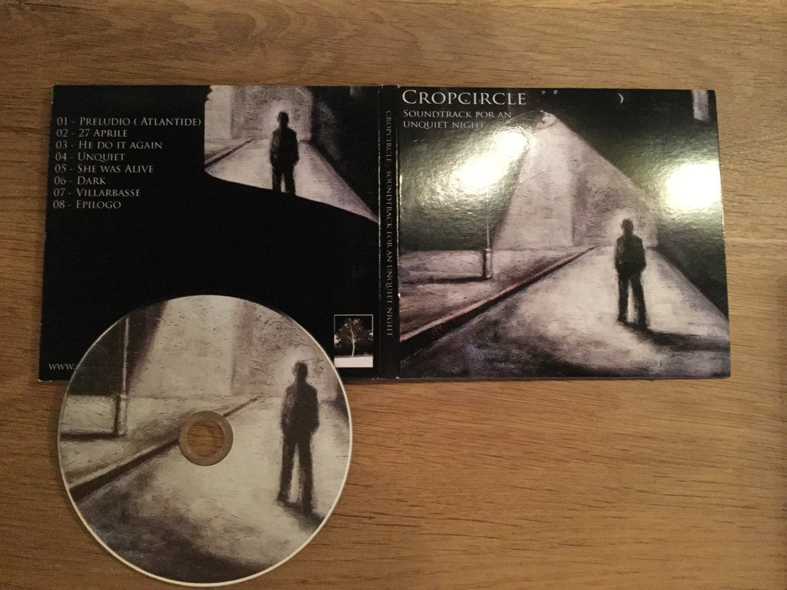 Cropcircle-Soundtrack for an unquiet night. Electronic., Cd's en Dvd's, Cd's | Rock, Ophalen of Verzenden, Zo goed als nieuw, Psychedelic Rock