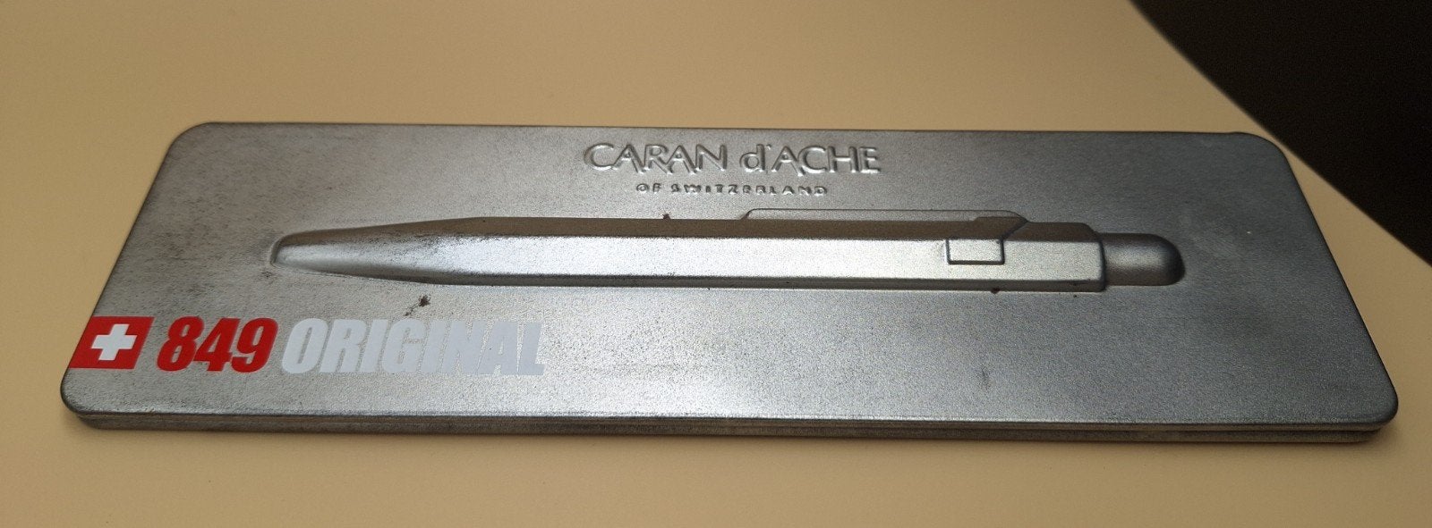 Caran d'Ache 849 Original Balpen, Ophalen of Verzenden, Gebruikt, Balpen, Overige merken