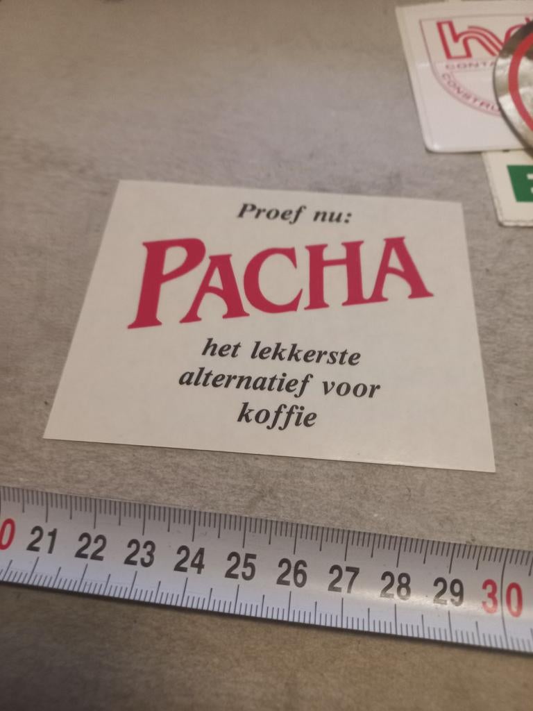 Pacha koffie, Verzamelen, Ophalen of Verzenden, Zo goed als nieuw