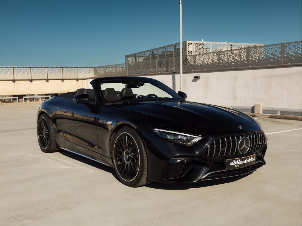 Mercedes-Benz SL-Klasse Roadster AMG 63 4MATIC+ (bj 2023), Auto's, Automaat, Gebruikt, Cabriolet, Zwart