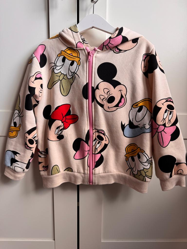 Minnie Mouse Vest met Oren - Maat 110, Kinderen en Baby's, Kinderkleding | Maat 110, Ophalen of Verzenden, Gebruikt, Meisje, Trui of Vest