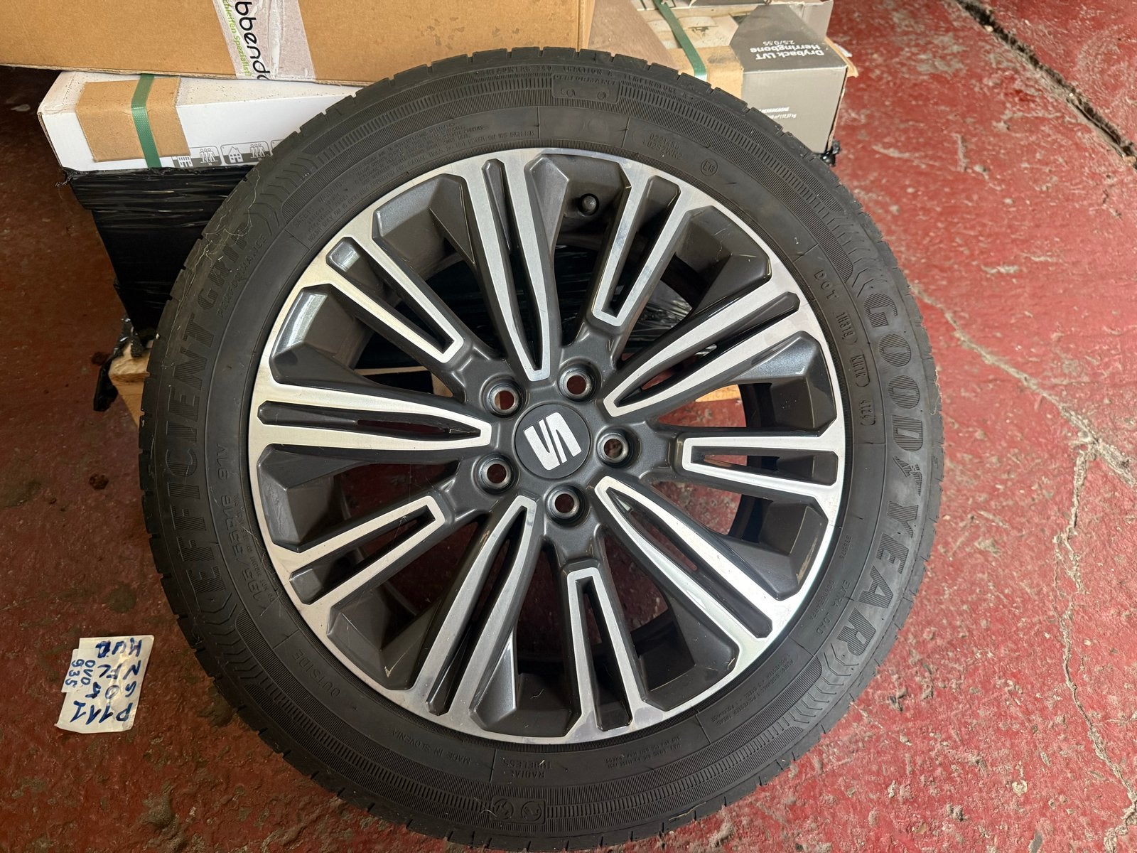 Goodyear All band op 16 inch velg, Gebruikt, 16 inch, Banden en Velgen, Ophalen of Verzenden