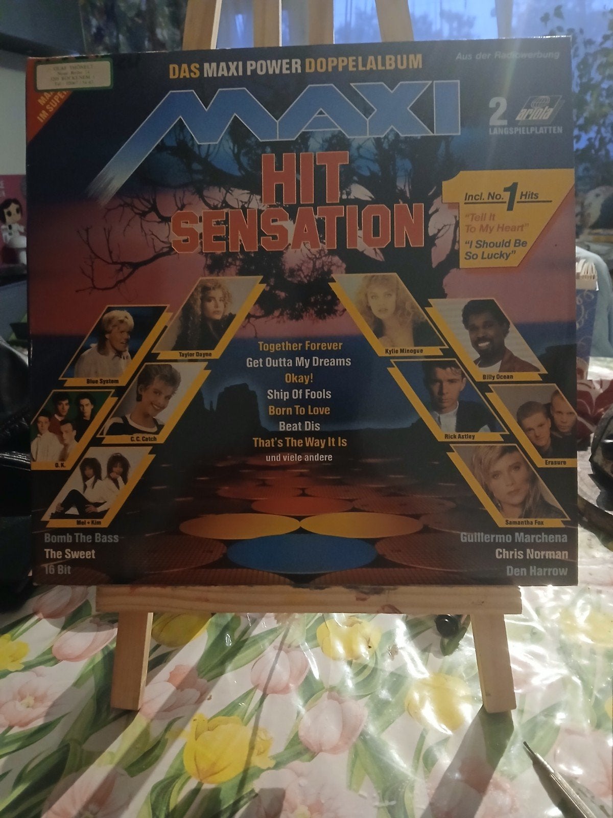 Maxi Hit Sensation Dubbelalbum - Pop & New Wave LP, Cd's en Dvd's, Ophalen of Verzenden, Gebruikt