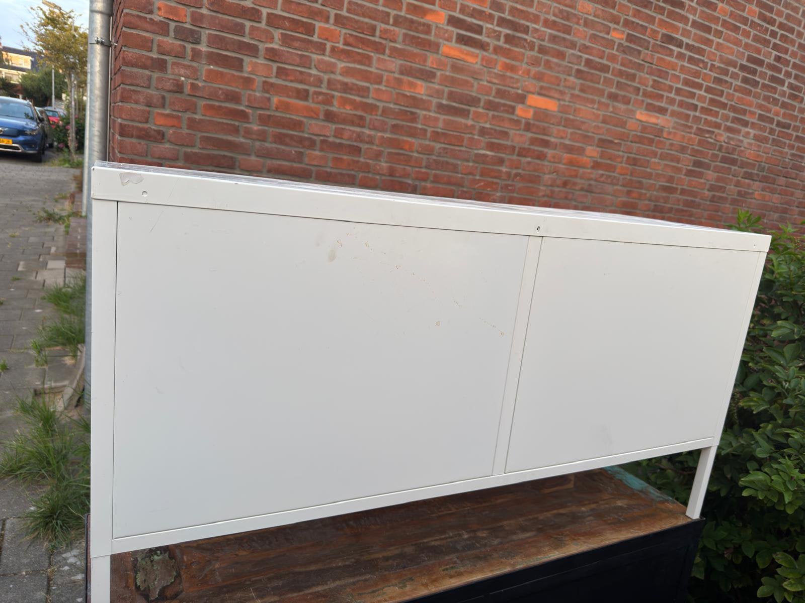 Ijzer kast, Ophalen, Gebruikt, 25 tot 50 cm, 100 tot 150 cm