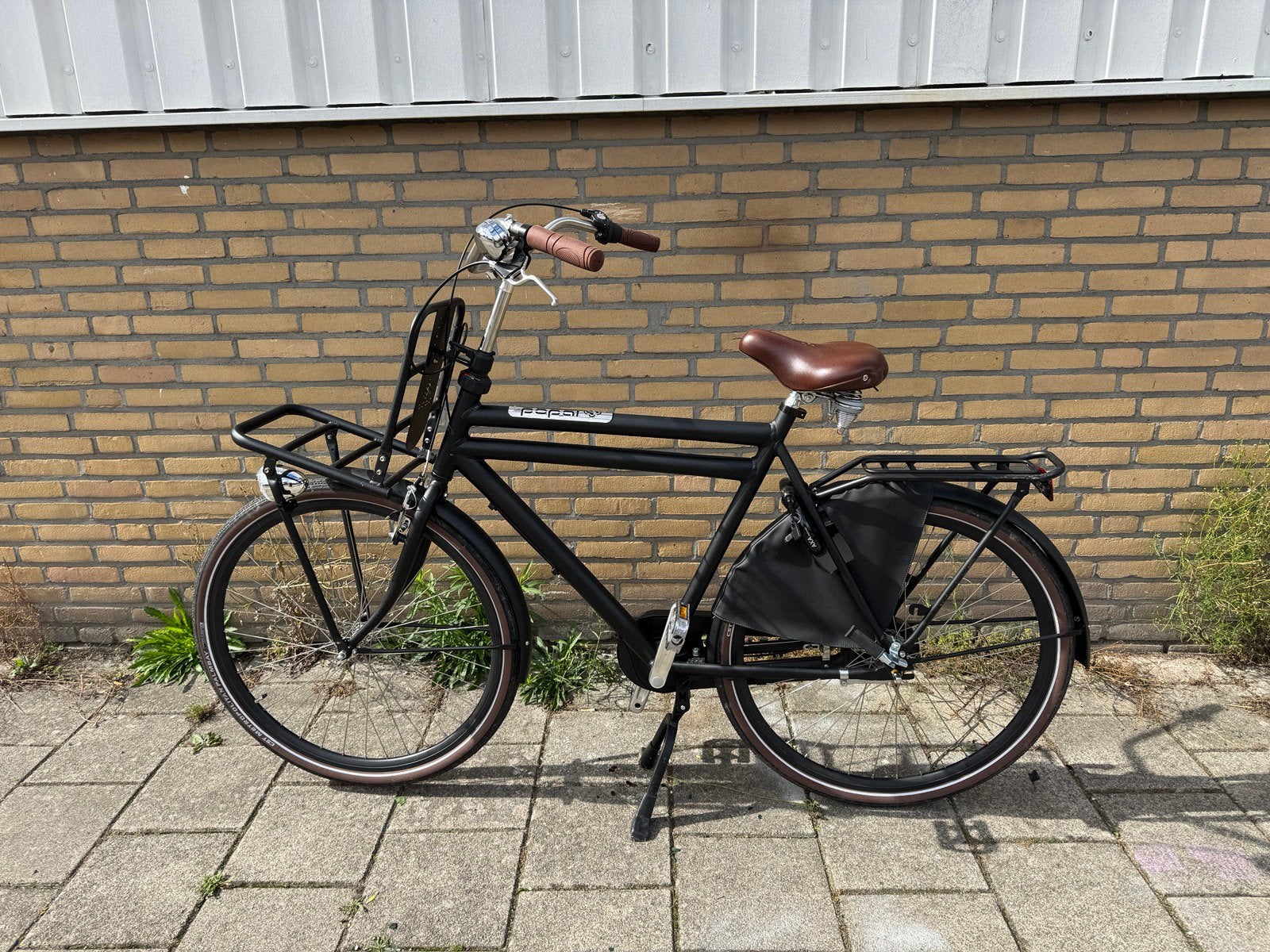 Popal Cargo transportfiets heren 28 inch, Ophalen, Zo goed als nieuw, Overige merken, Versnellingen