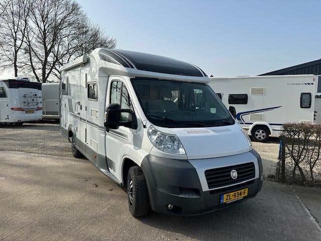 Knaus van TI enkele bedden, Luchtvering, airco, zonnepaneel, Fiat, Luifel, Treinzit, Bedrijf