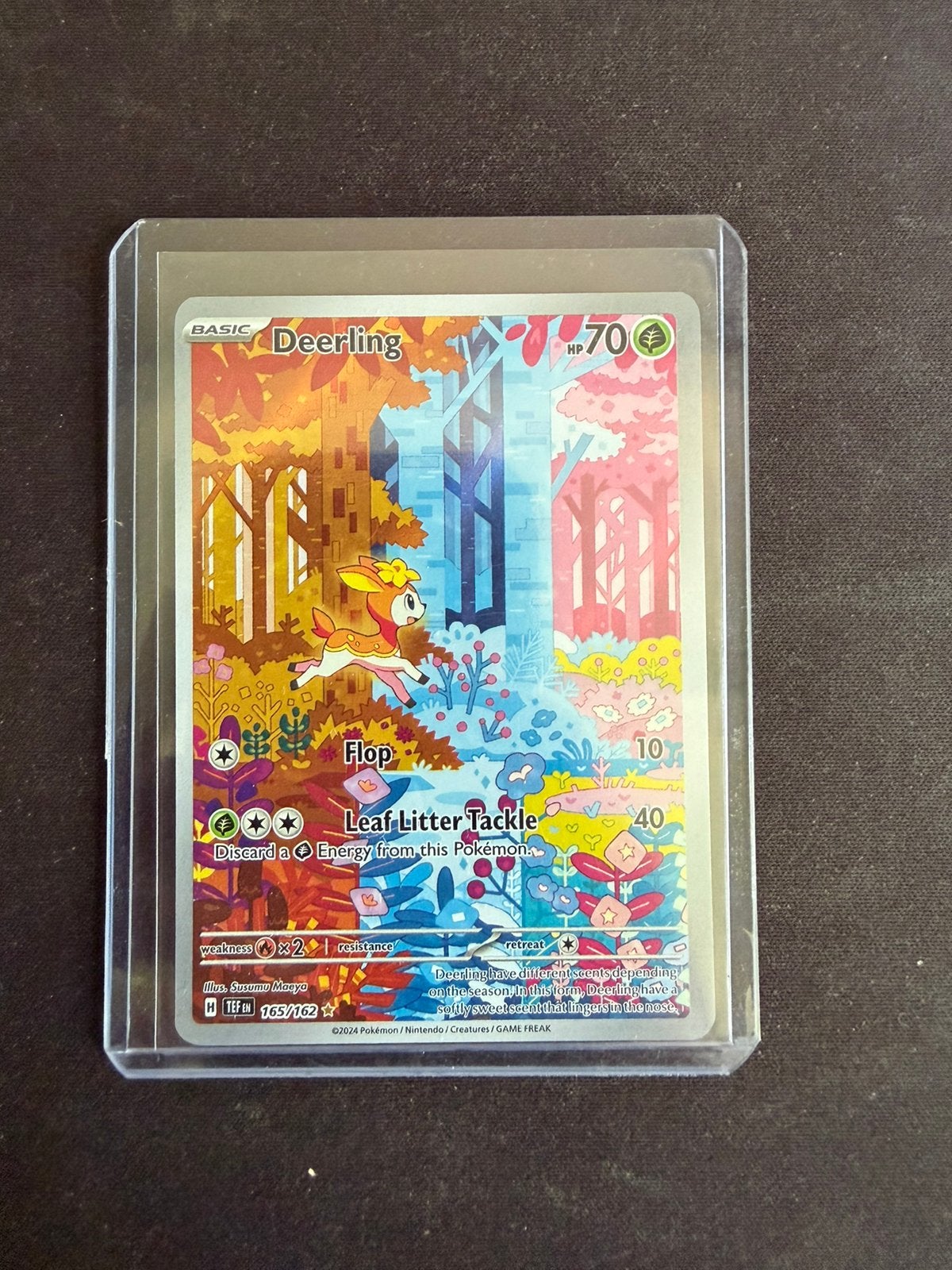Deerling 165/162 illustration rare - temporal forces, Ophalen of Verzenden, Zo goed als nieuw