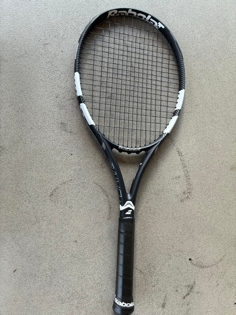 Babolat Drive Black tennisracket inclusief tas, Sport en Fitness, Tennis, Ophalen of Verzenden, Zo goed als nieuw