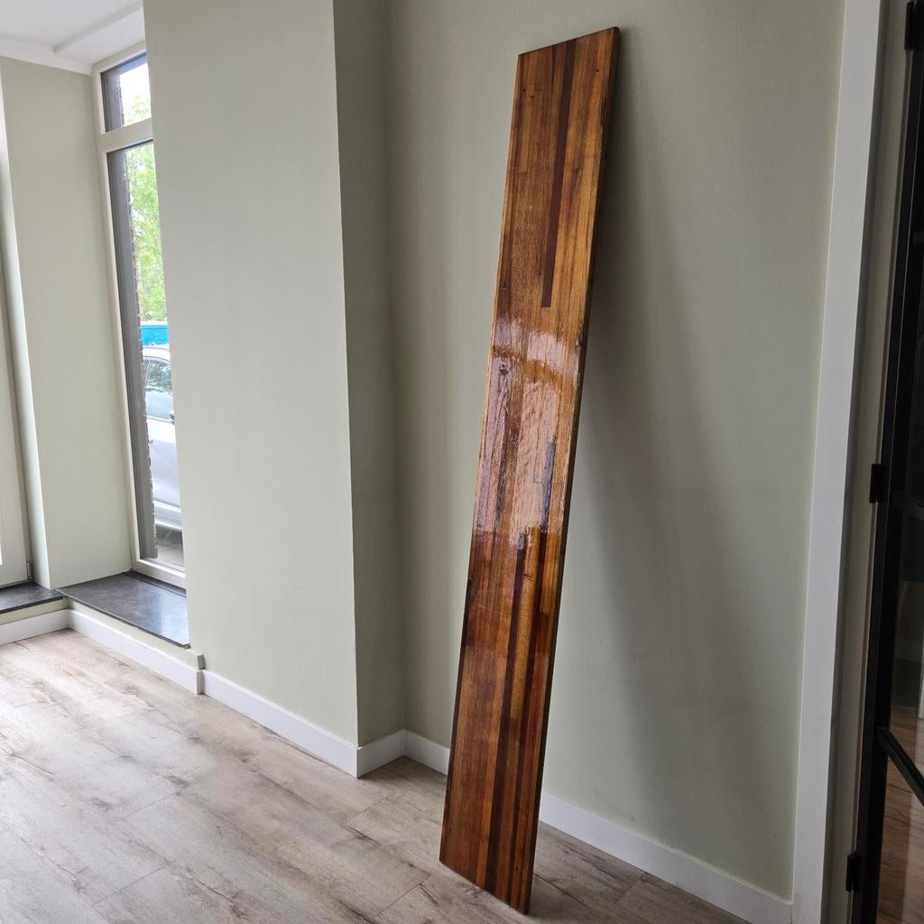 Loopplank voor boot - Nieuw in botenlak (210x30cm), Ophalen of Verzenden