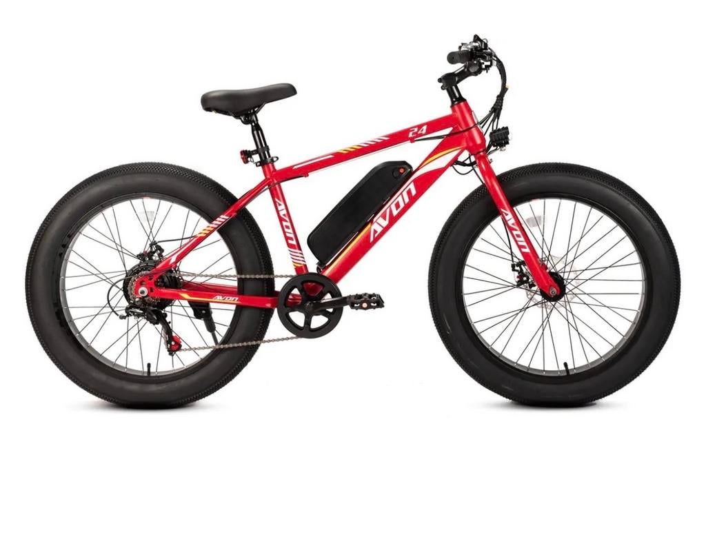 Avon E-bike met dikke banden - lichte krasjes op lak, Zo goed als nieuw, 51 tot 55 cm, 50 km per accu of meer, Ophalen