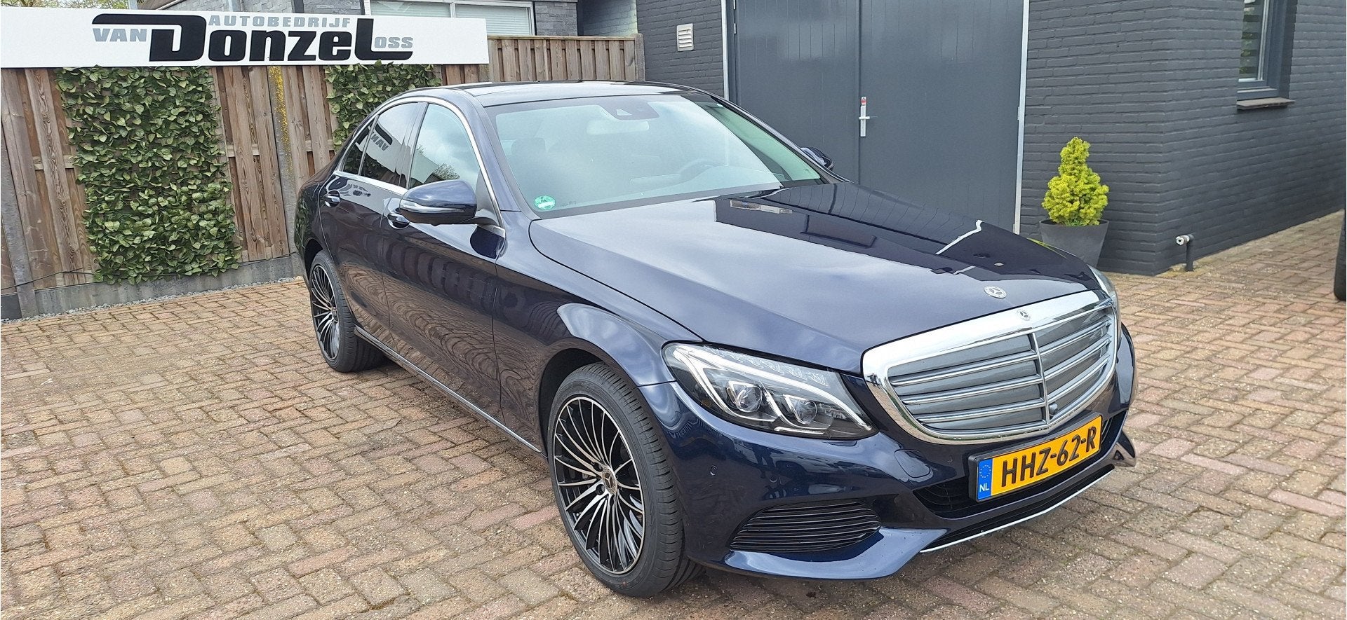Mercedes-Benz C-Klasse 400 4MATIC AUTOMAAT (bj 2017), Auto's, Leder en Stof, 2996 cc, 1545 kg, Bedrijf