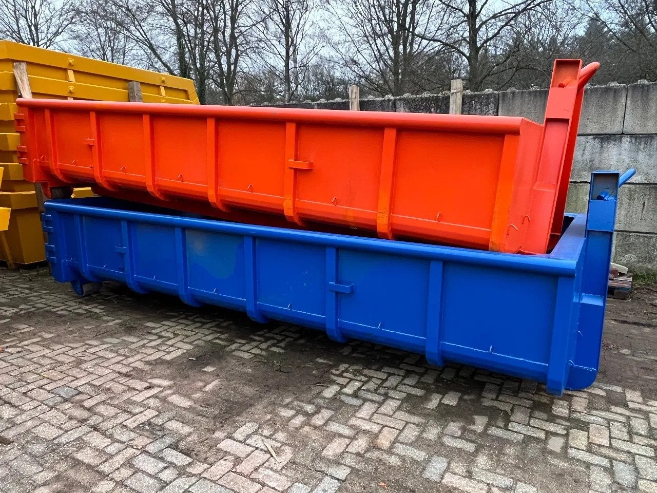 Fornhese Nieuwe afzetcontainer haakarm 500x230x80 cm blauw /
