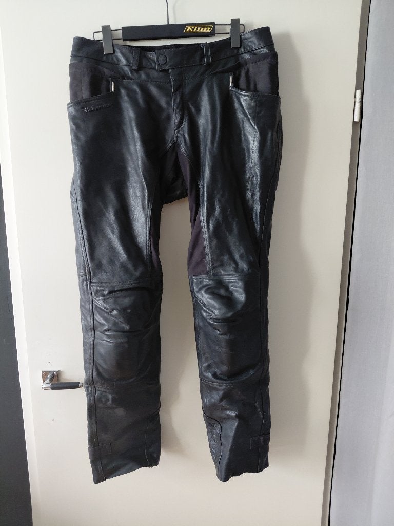 Lederen Halvarssons motorbroek, Motoren, Ophalen, Broek | leer, Heren, Halvarssons