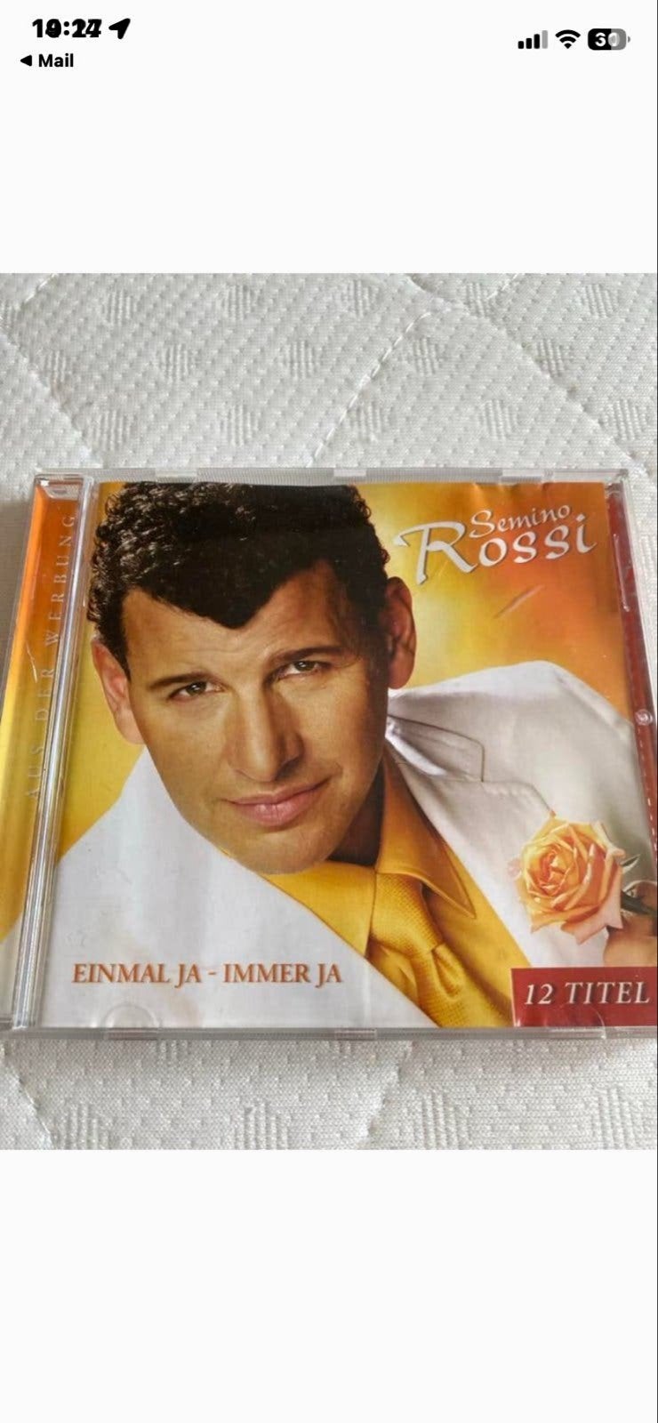 Semino Rossi - Einmal Ja - Immer Ja CD, Cd's en Dvd's, Ophalen of Verzenden, Gebruikt, Album, Inclusief doosje
