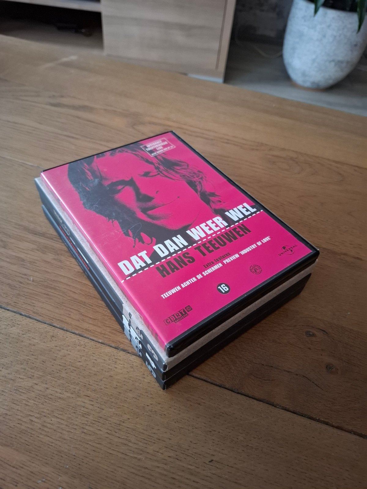 Theo Maassen & Hans Teeuwen DVD Boxset - Cabaret, Ophalen, Zo goed als nieuw, Boxset, Inclusief doosje