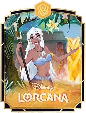 Disney Lorcana - Kida – Atlantean Lorcana League Pin, Ophalen of Verzenden, Nieuw, Overige typen