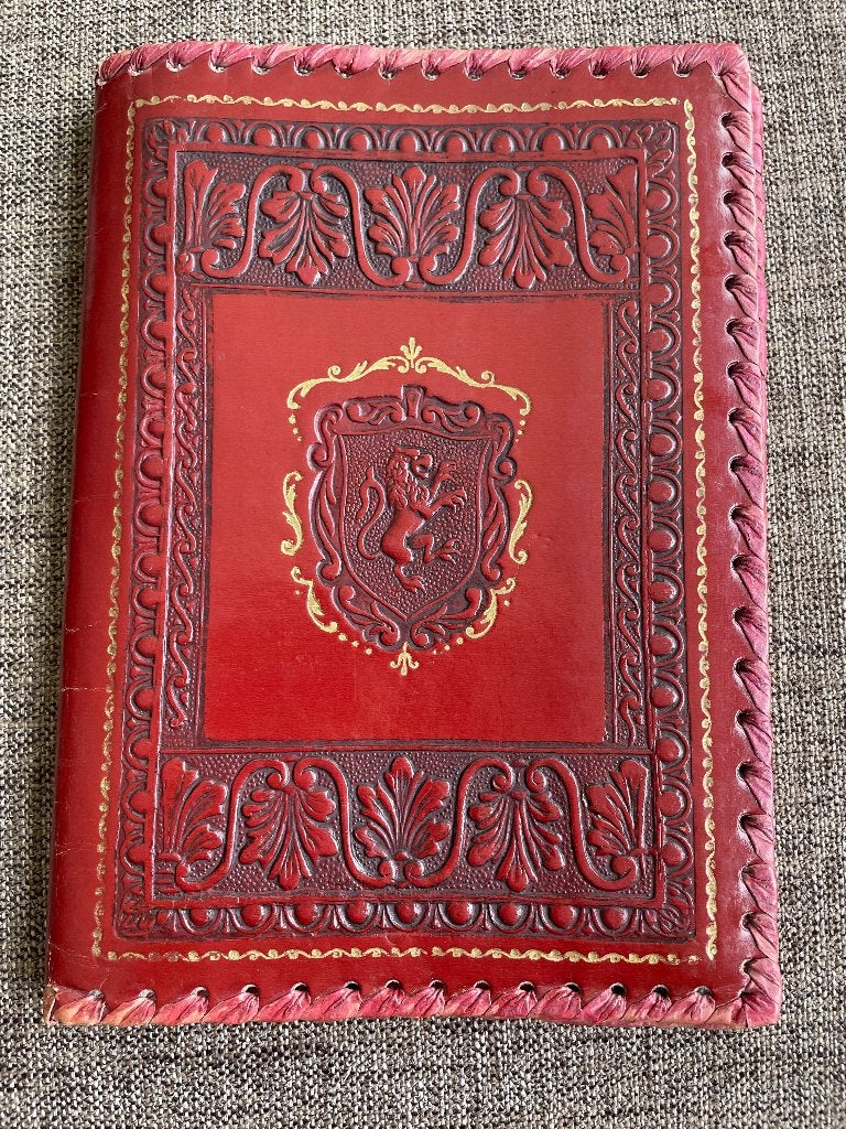 Vintage notebook-boekomslag, Antiek en Kunst, Curiosa en Brocante, Ophalen