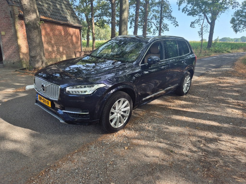 Volvo XC90 2.0 T8 Twin Engine AWD Pi-hy AUT 2015 Blauw, 1969 cc, 7 stoelen, Vierwielaandrijving, 147 €/maand