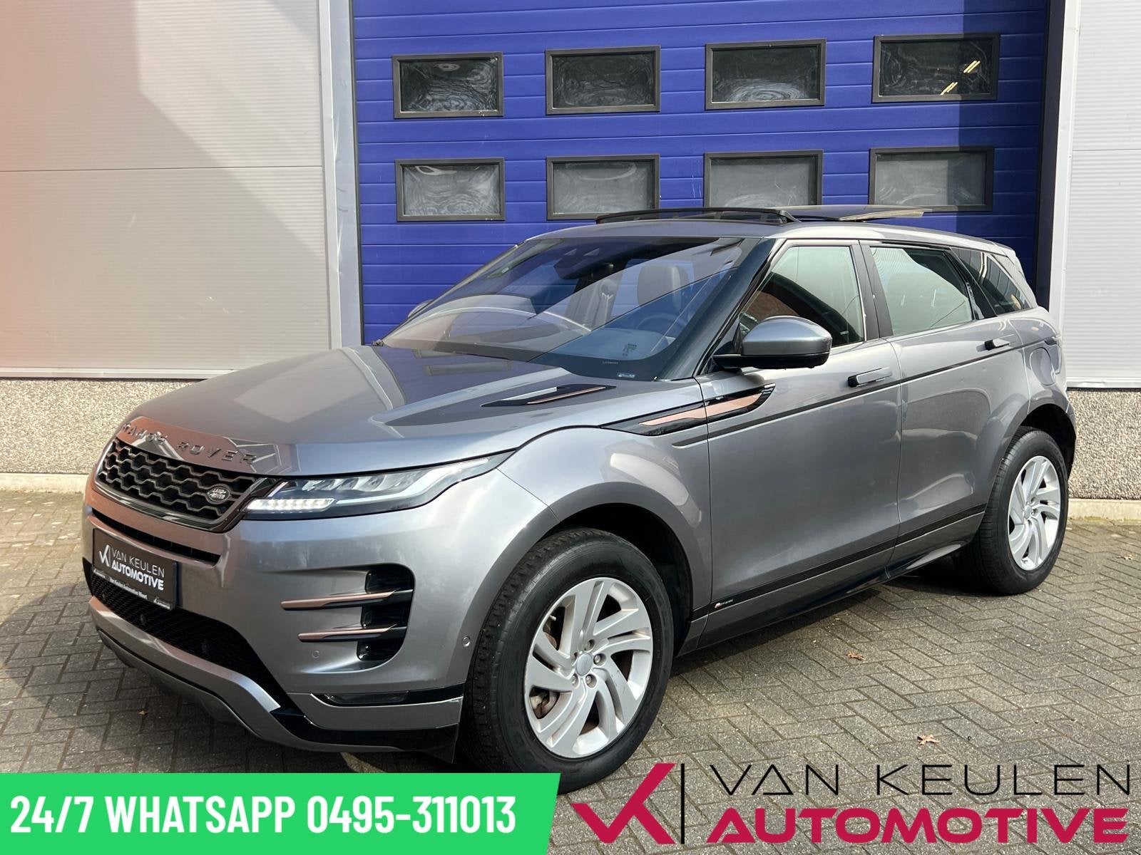 Range Rover Evoque 1.5 P300e PHEV AWD R-Dynamic l Open-dak, Automaat, Zwart, Bedrijf, Vierwielaandrijving