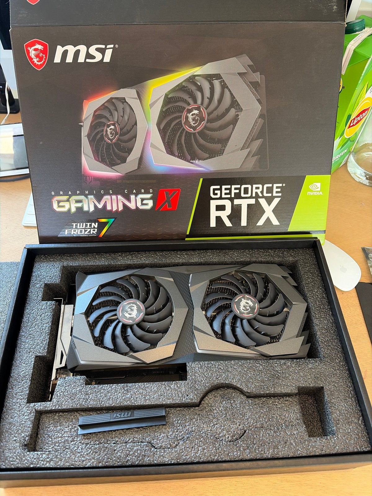 MSI GeForce RTX 2070 Super Gaming X, PCI-Express 3, HDMI, GDDR6, Ophalen of Verzenden