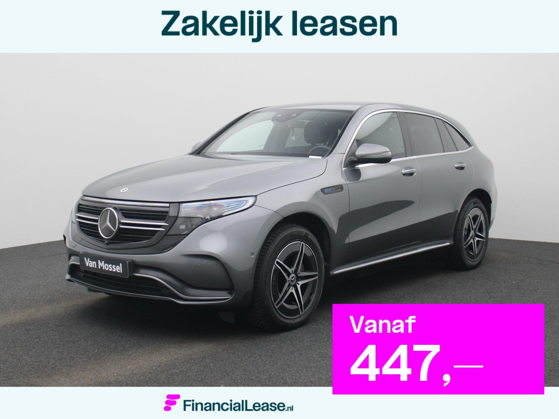 Mercedes-Benz EQC 400 4MATIC Business Solution AMG | Wordt V, Automaat, Stof, Zwart, Parkeersensor