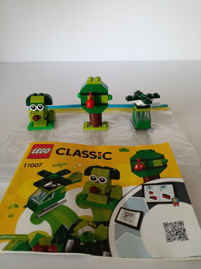 Lego Classic hond boom en helikopter, Lego, Compleet, Ophalen of Verzenden, Zo goed als nieuw