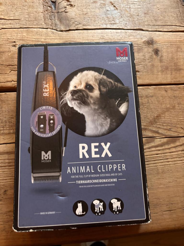 Dierentondeuse REX van het merk MOSER Animal, Dieren en Toebehoren, Ophalen of Verzenden, Gebruikt