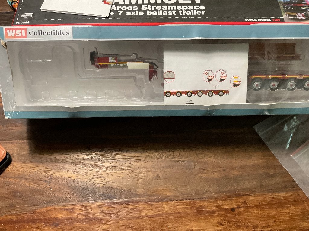 Te koop mammoet low loader, Hobby en Vrije tijd, Modelauto's | 1:50, Ophalen of Verzenden, Zo goed als nieuw, Bus of Vrachtwagen