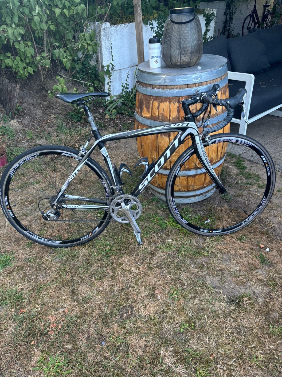 Scott carbon racefiets maat 49, Fietsen en Brommers, Carbon, 49 tot 53 cm, Zo goed als nieuw, Meer dan 20 versnellingen