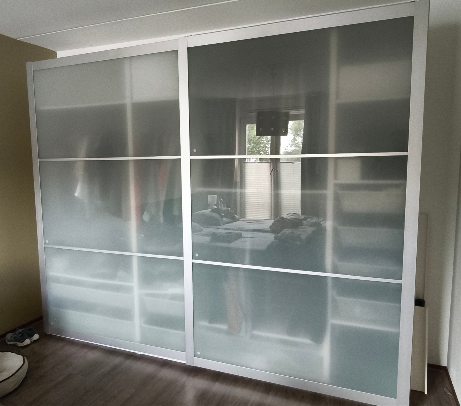 IKEA PAX Schuifdeuren 2 x 150 cm, Ophalen, Gebruikt, 200 cm of meer, 200 cm of meer