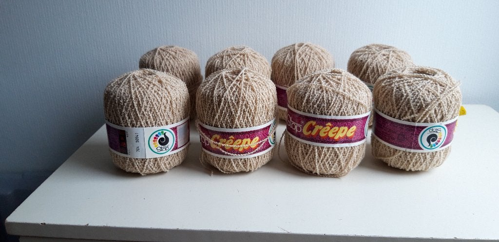 8 bolletjes brei/haakgaren van Creepe, Ophalen of Verzenden, Nieuw, Breien of Haken, Wol of Garen