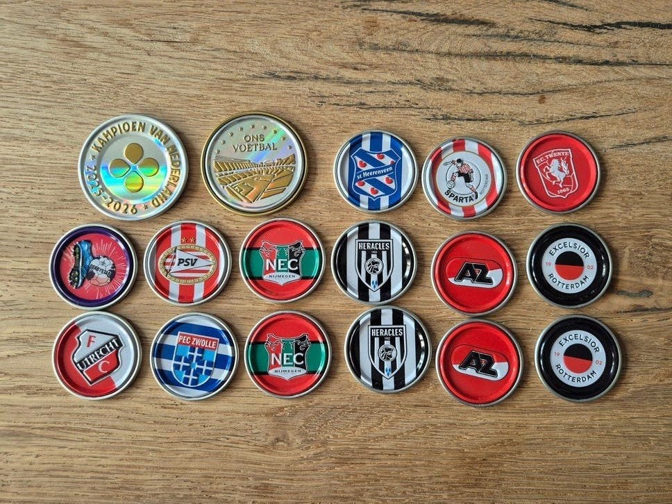 Voetbal Cluppies Plus Supermarkt / diverse clubs, Verzamelen, Ophalen of Verzenden, Nieuw