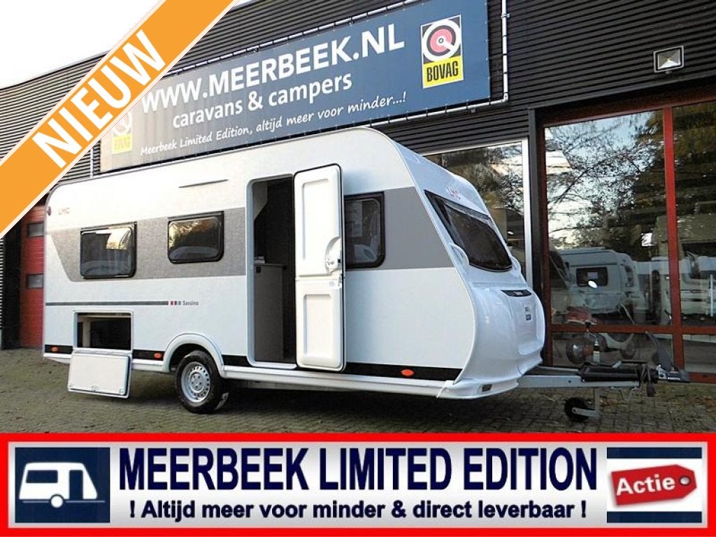 LMC Sassino 460 E 2026 NIEUWSTE MODEL ! FULL OPTIONS KORTING, Caravans en Kamperen, Standaardzit, 750 - 1000 kg, Particulier, 5 tot 6 meter