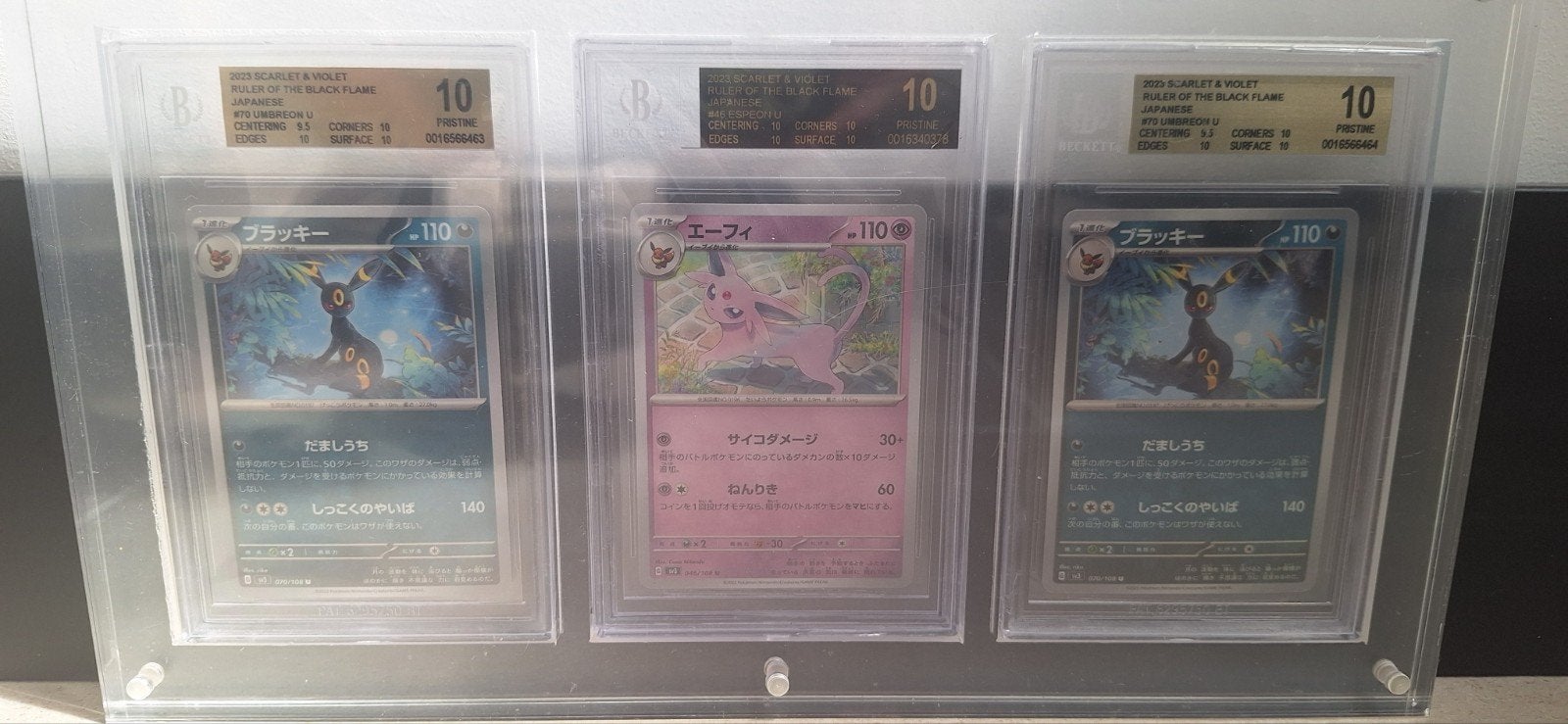 🔥 The Eeveelution Crown Trinity, Ophalen of Verzenden, Nieuw, Meerdere kaarten