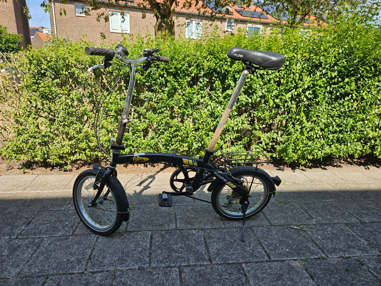 Vouwfiets Scamper 6 versnellingen, Gebruikt, Velgrem, 16 tot 18 inch, Versnellingen