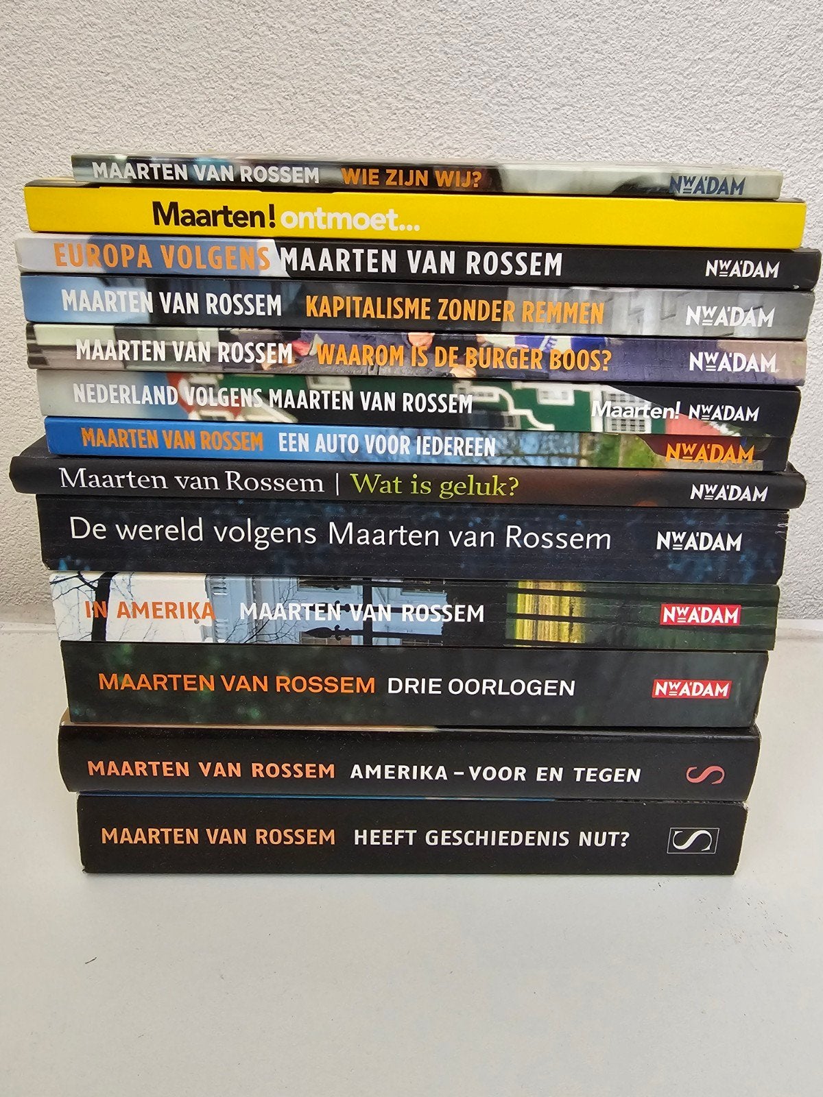 Maarten van Rossem Boeken Collectie - Diverse Titels, Ophalen of Verzenden, Gelezen, Maarten van Rossem