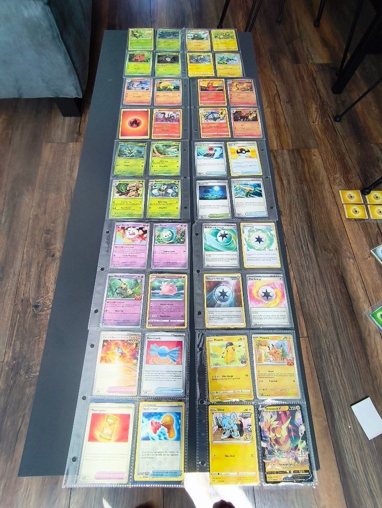 Pokemon kaarten incl. hoesje., Ophalen of Verzenden, Zo goed als nieuw, Meerdere kaarten