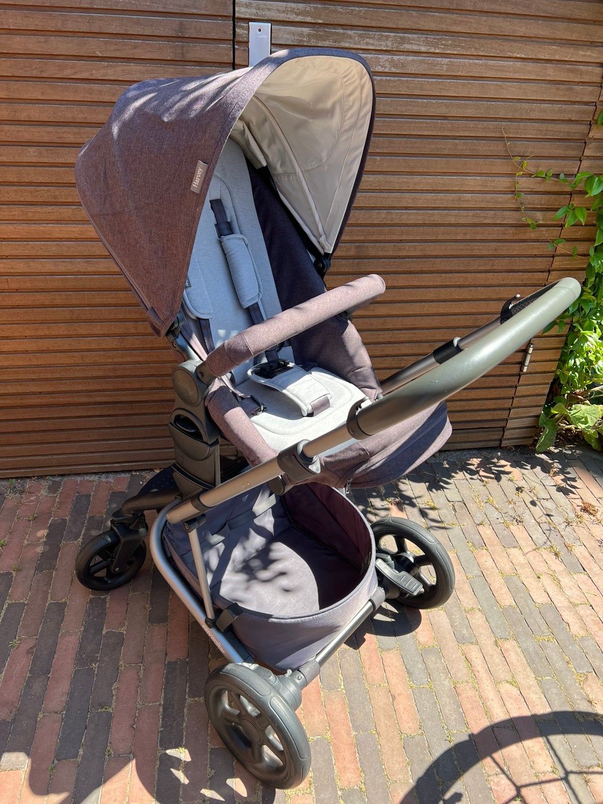 Easywalker Harvey combiwagen, schoon en met veel accessoires, Gebruikt, Combiwagen, Met reiswieg, Ophalen