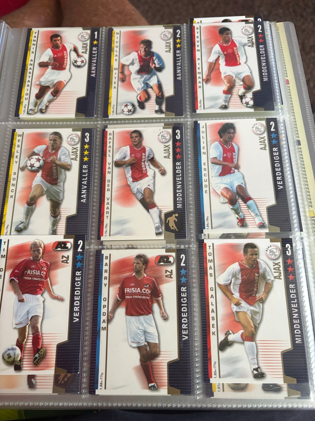 Magic Box Int. All Stars Trading Card Game 2004-2005, Ophalen of Verzenden, Gebruikt, Overige binnenlandse clubs, Spelerskaart