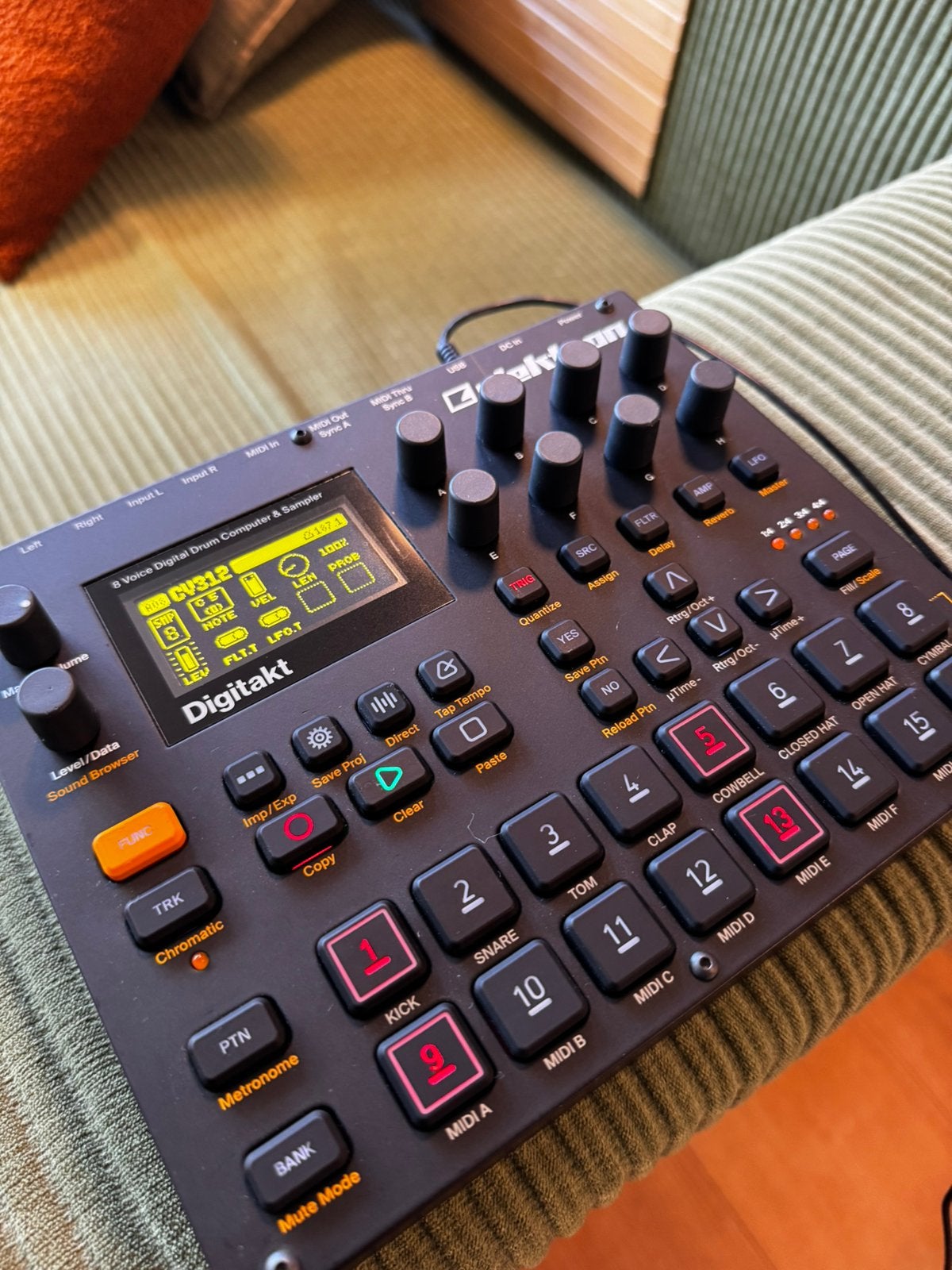 Elektron Digitakt, Ophalen of Verzenden, Gebruikt