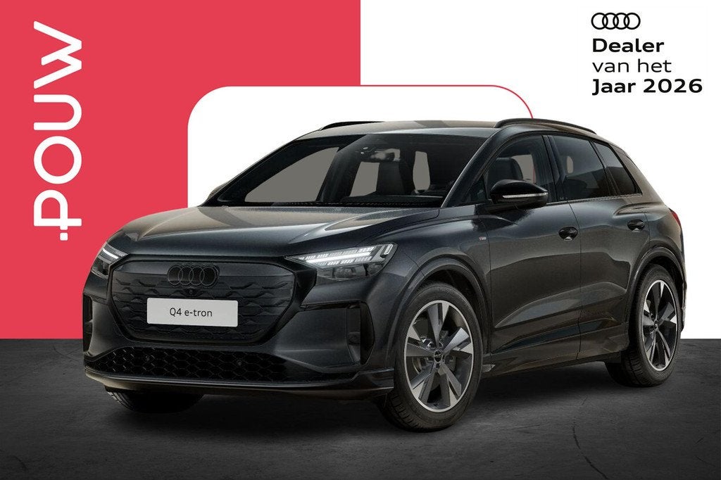 Audi Q4 e-tron 286pk S Edition 82 kWh | Trekhaak Wegklapbaar, Auto's, Audi, Bedrijf, Te koop, Q4 e-tron, ABS, Achteruitrijcamera