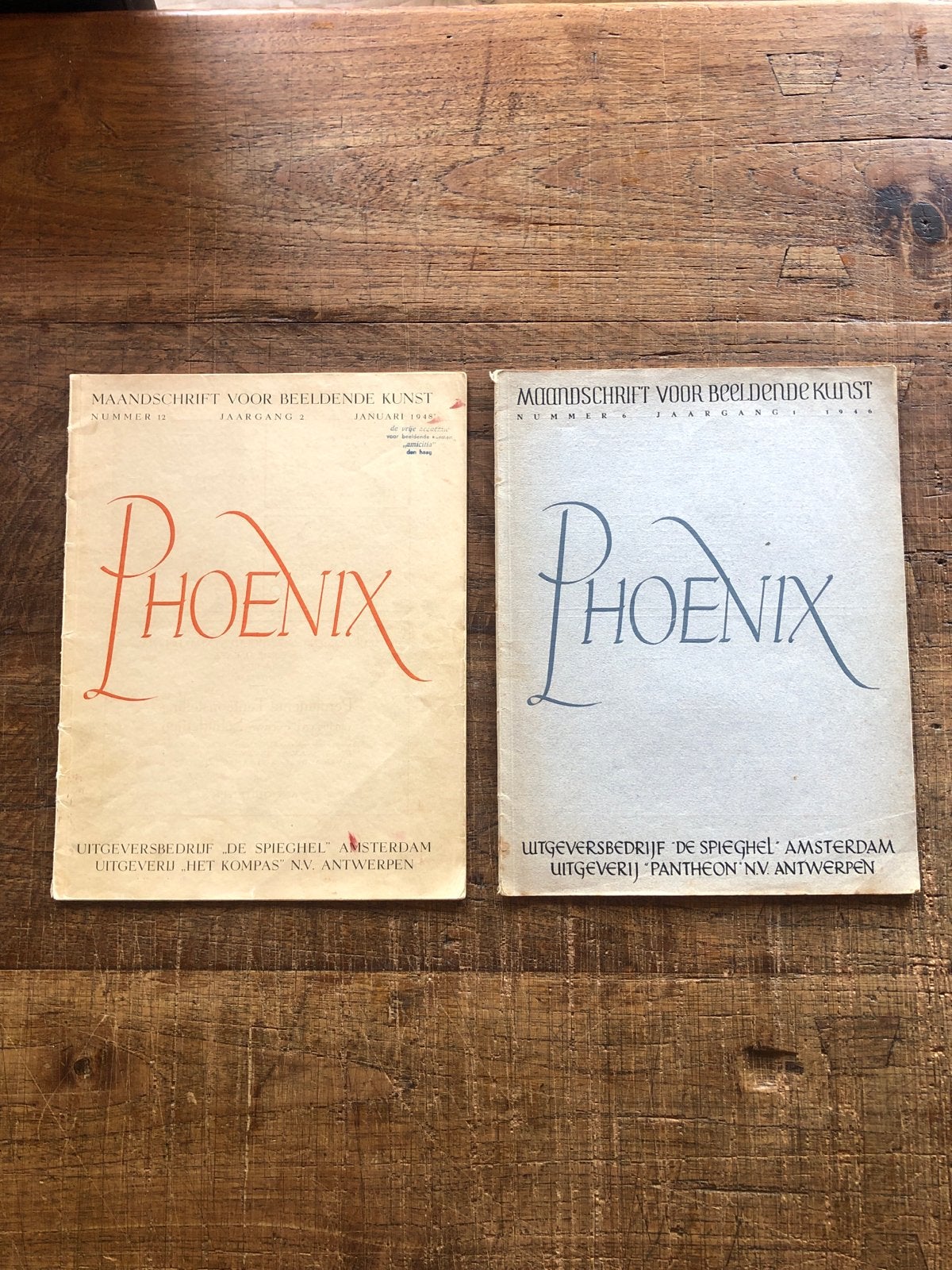 Phoenix Maandschrift voor Beeldende Kunst (1946, 1948), Boeken, Ophalen of Verzenden, Gelezen, Overige typen