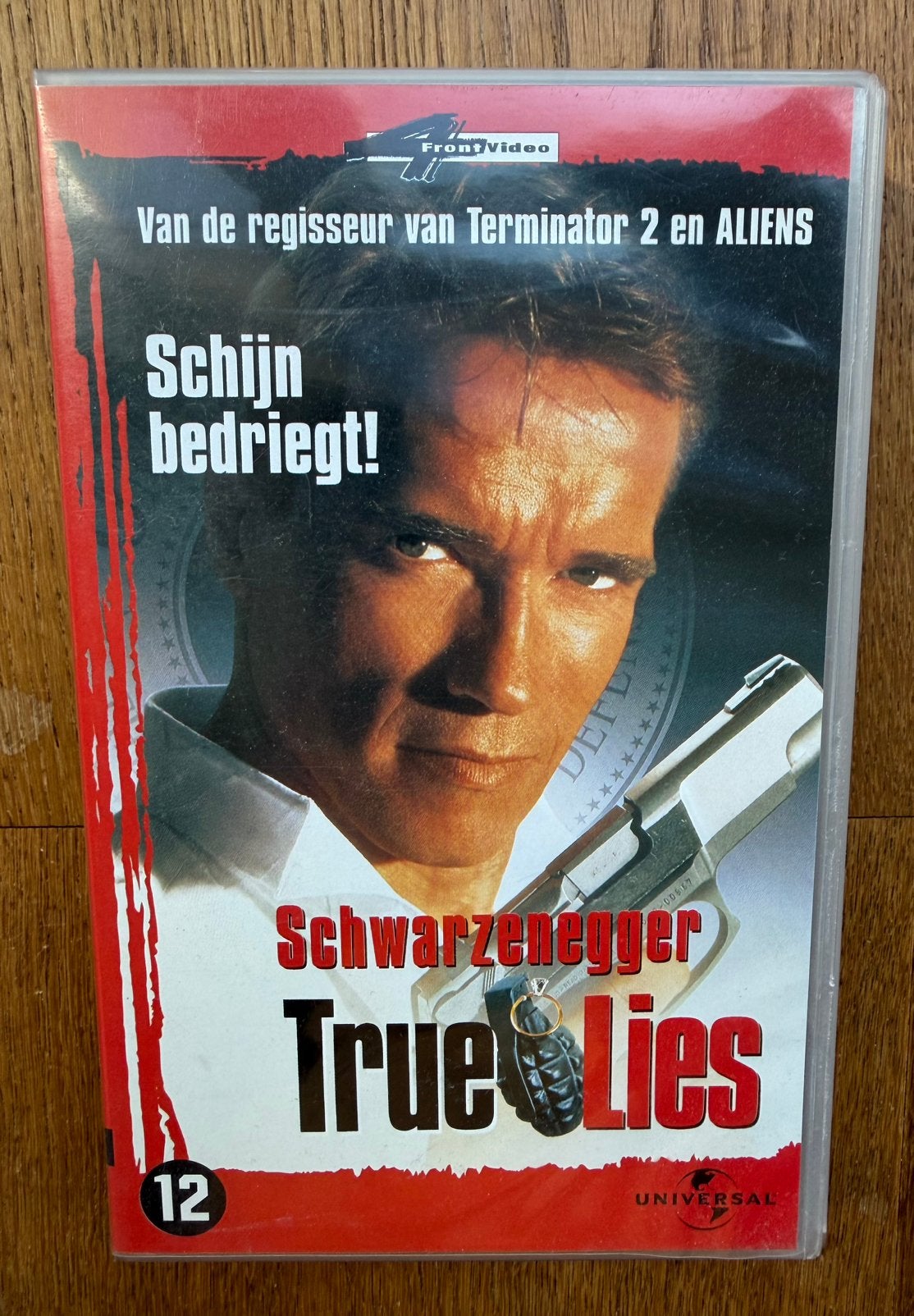 VHS videoband: True lies, Verzenden, Gebruikt