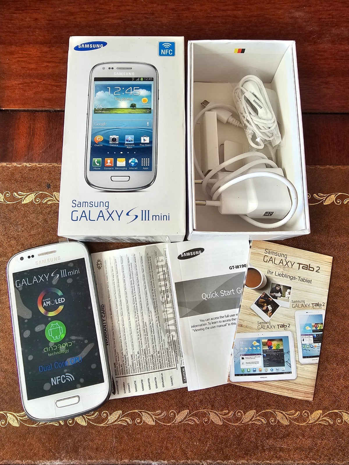 Samsung Galaxy S III mini, Telecommunicatie, Overige modellen, Wit, Touchscreen, 3 tot 6 megapixel