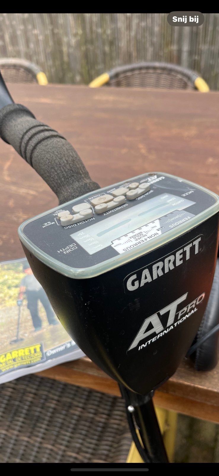 Garrett AT PRO metaaldetector + kopt  *****KOOPJE*****🤩🤩😎, Hobby en Vrije tijd, Metaaldetectors, Ophalen, Zo goed als nieuw