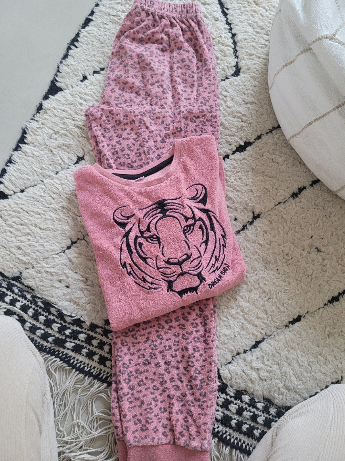 Zeeman pyama 146 152, Meisje, Ophalen of Verzenden, Zo goed als nieuw, Nacht- of Onderkleding
