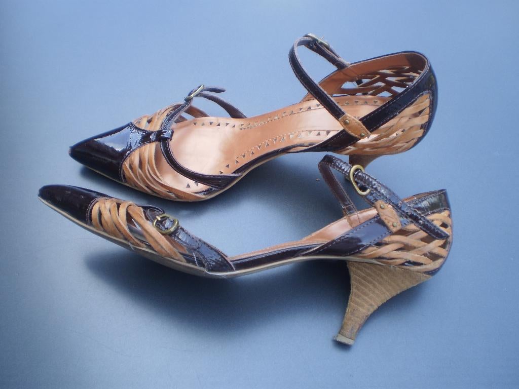 BRONX leren schoenen maat 38, Bronx, Bruin, Ophalen of Verzenden, Zo goed als nieuw