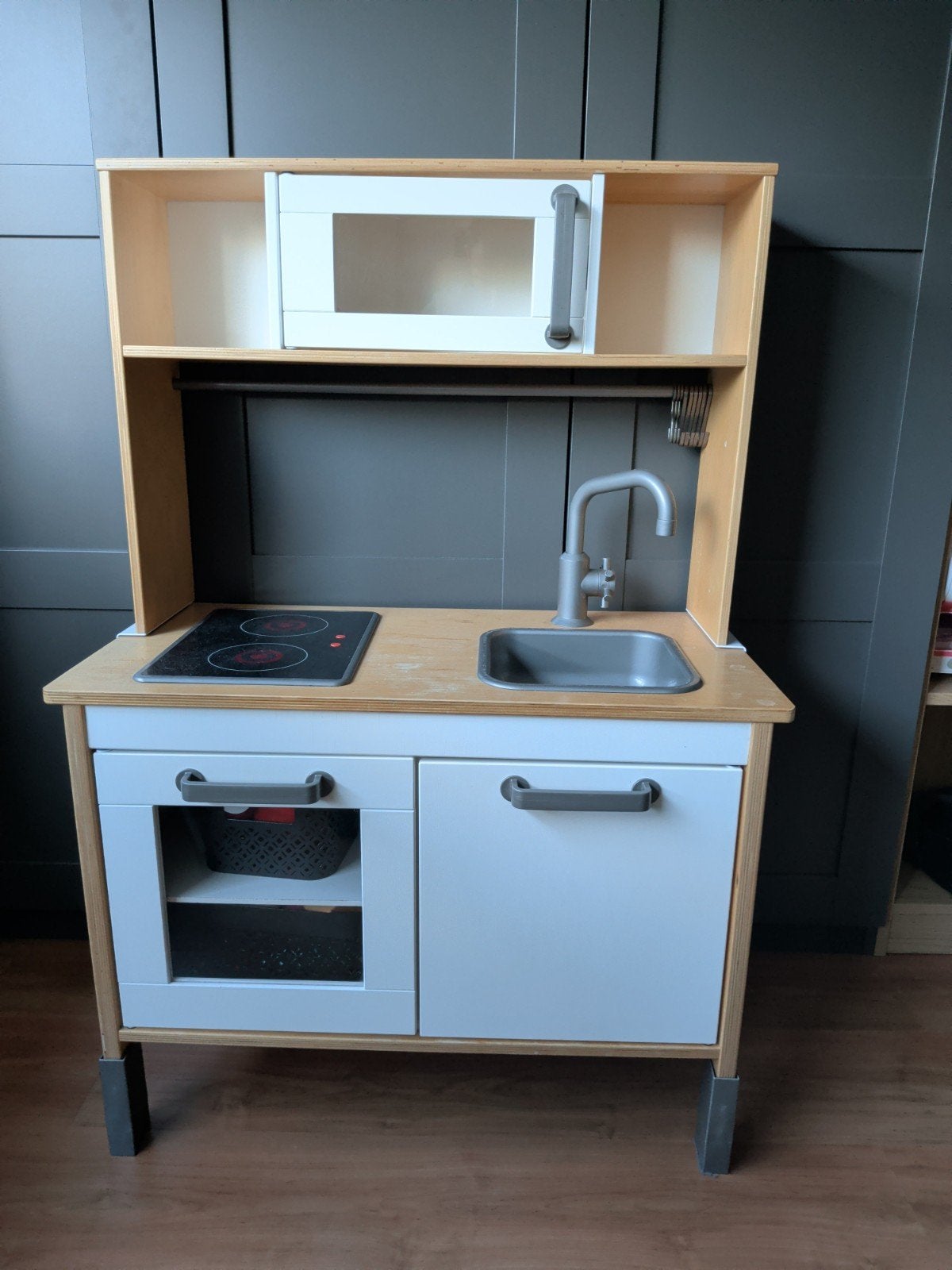 Houten speelkeuken met accessoires, Ophalen, Gebruikt, Speelkeuken